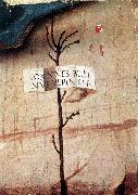 BELLINI, Giovanni Small Tree with Inscription (fragment) china oil painting reproduction